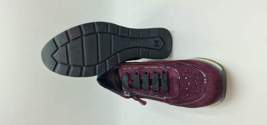 MELLUSO SNEAKER IN CAMOSCIO E STRASS