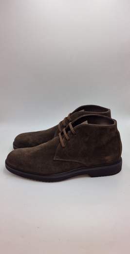 NERO GIARDINI SCARPONCINO IN CAMOSCIO