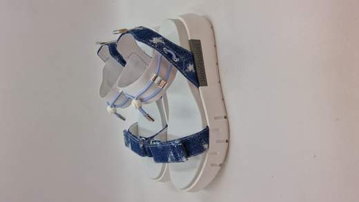 NERO GIARDINI SANDALO IN JEANS