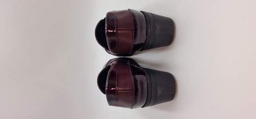 MELLUSO ACCOLLATO IN PELLE E VERNICE