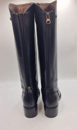 NERO GIARDINI STIVALE IN VITELLO