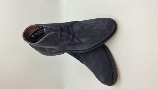 NERO GIARDINI SCARPONCINO IN CAMOSCIO