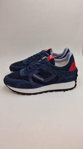 NERO GIARDINI SNEAKER IN CROSTA E TELA