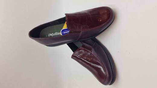 MELLUSO MOCASSINO IN PELLE E NAPLAK