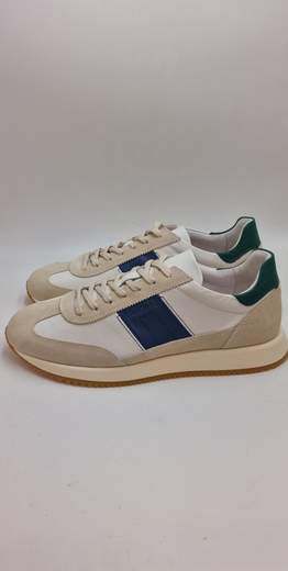 NERO GIARDINI SNEAKER IN CROSTA E PELLE