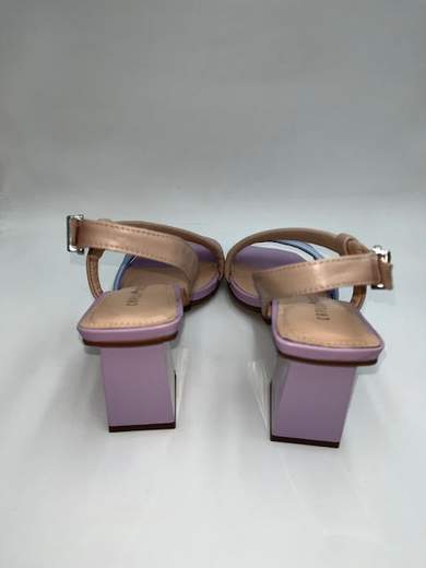 CAPELLI ROSSI SANDALO PELLE