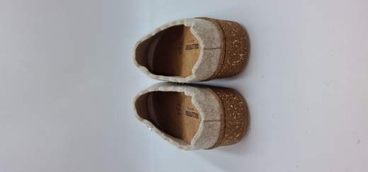 VALLEVERDE PANTOFOLA IN LANA COTTA