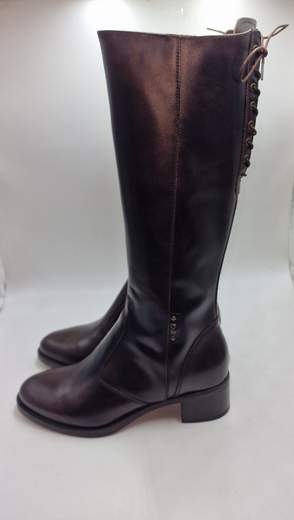 NERO GIARDINI STIVALI IN PELLE