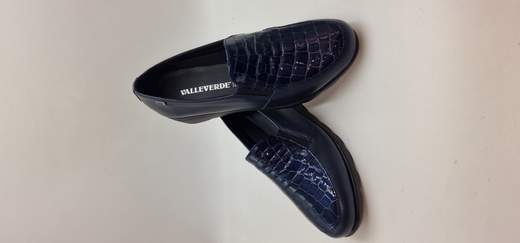 VALLEVERDE MOCASSINO IN PELLE E COCCO