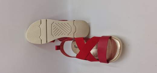 CHARLY FOX SANDALO PELLE E ELASTICO