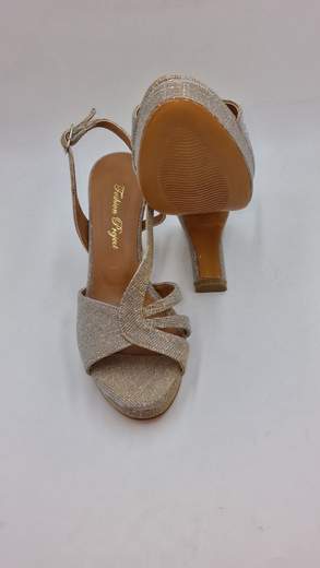 FASHION PROJECT SANDALO TESSUTO GLITTER