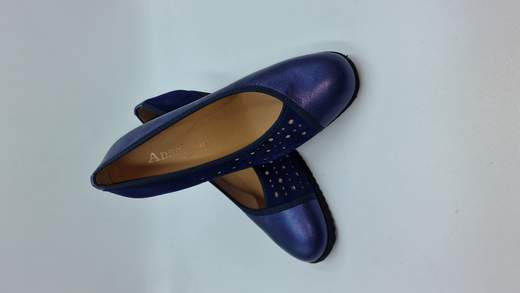 ANASTASIO DECOLLETE IN PELLE E CAMOSCIO