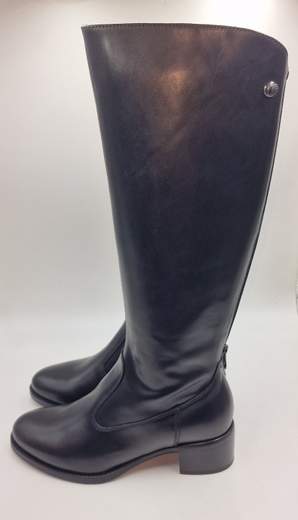 NERO GIARDINI STIVALE IN VITELLO