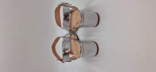 CAPELLI ROSSI SANDALO IN NAPPA LAMINATA