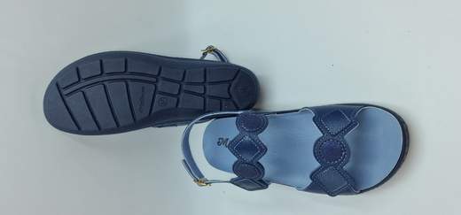 MELLUSO SANDALO IN PELLE E NAPLAK