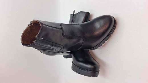 NERO GIARDINI STIVALETTO IN PELLE