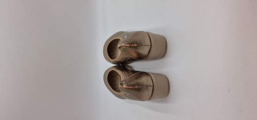 VALLEVERDE DECOLLETE IN PELLE LAMINATA