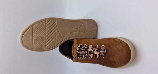 MELLUSO SNEAKER IN CAMOSCIO