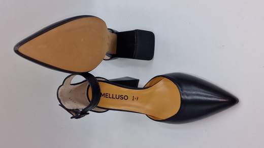 MELLUSO DECOLLETE APERTO AI LATI IN PELLE