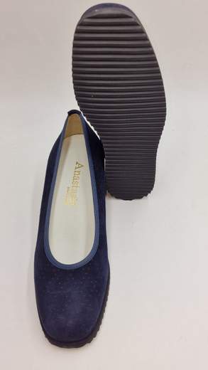 ANASTASIO DECOLLETE IN CAMOSCIO