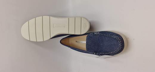 VALLEVERDE MOCASSINO IN CAMOSCIO STAMPATO