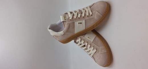 NERO GIARDINI SNEAKER IN CROSTA E PELLE