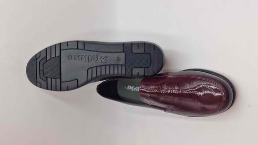 MELLUSO MOCASSINO IN PELLE E NAPLAK