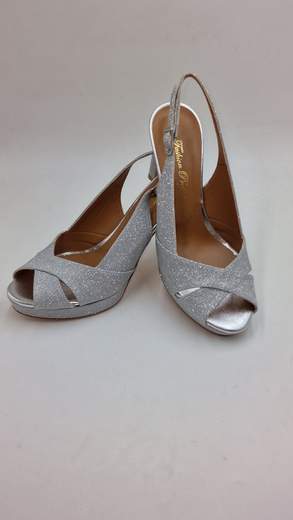 FASHION PROJECT SANDALO IN TESSUTO GLITTER