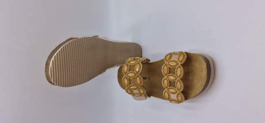 VALLEVERDE SCALZATO IN CAMOSCIO E STRASS