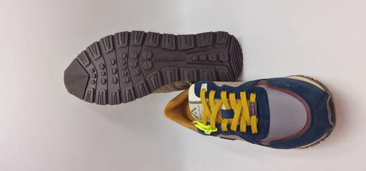 AMBITIOUS SNEAKER IN CROSTA E TELA