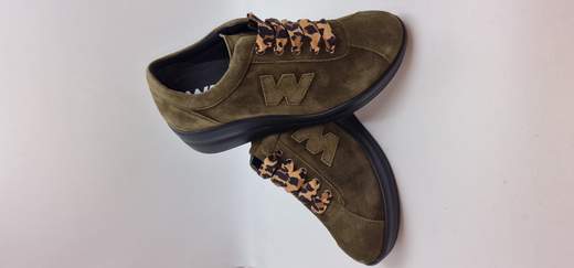 MELLUSO SNEAKER IN CAMOSCIO