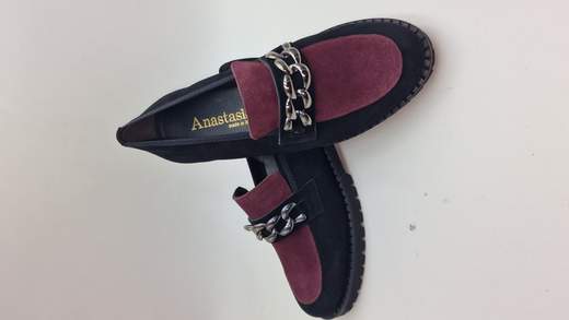 ANASTASIO MOCASSINO IN CAMOSCIO