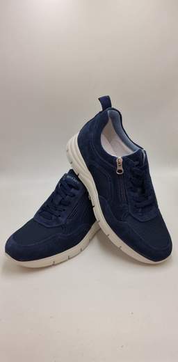 NERO GIARDINI SNEAKER IN CROSTA E TELA