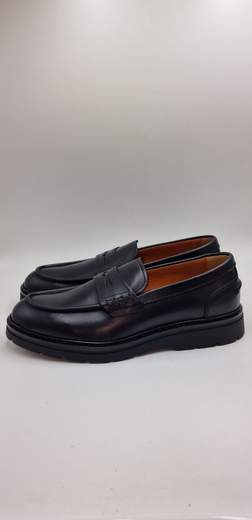 NERO GIARDINI MOCASSINO IN PELLE