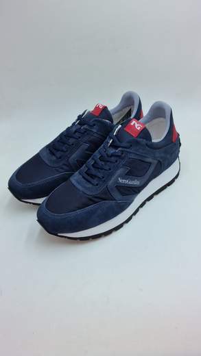 NERO GIARDINI SNEAKER IN CROSTA E TELA