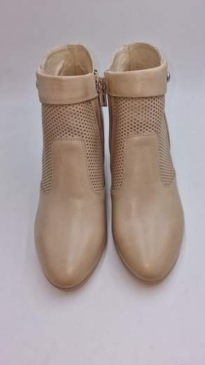 NERO GIARDINI STIVALETTO IN PELLE