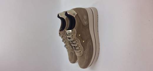 NERO GIARDINI SNEAKER IN CAMOSCIO