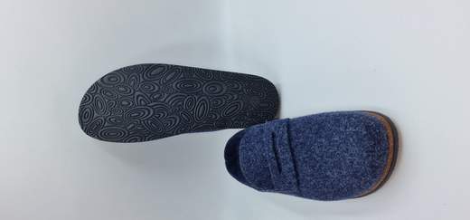 VALLEVERDE PANTOFOLA IN TESSUTO