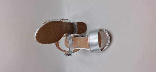 CAPELLI ROSSI SANDALO IN NAPPA LAMINATA