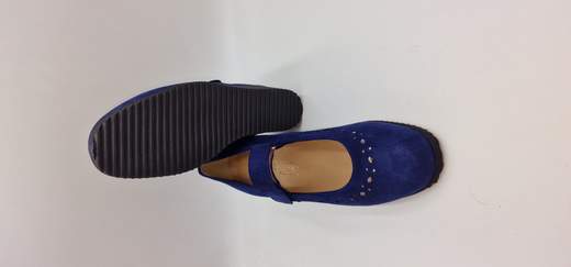 ANASTASIO DECOLLETE IN CAMOSCIO