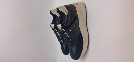 NERO GIARDINI SENAKER IN CAMOSCIO E PELLE