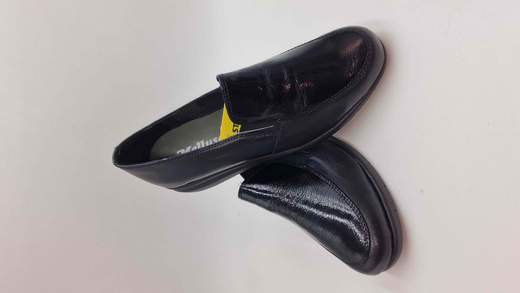 MELLUSO MOCASSINO IN PELLE E NAPLAK