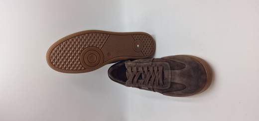 NERO GIARDINI SNEAKER IN CAMOSCIO