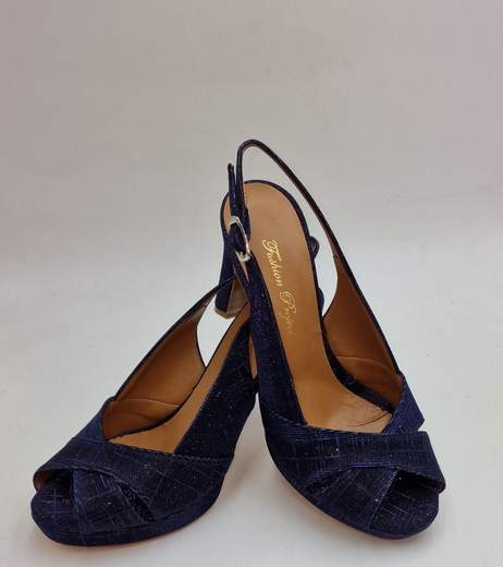 FASHION PROJECT SANDALO IN TESSUTO GLITTER