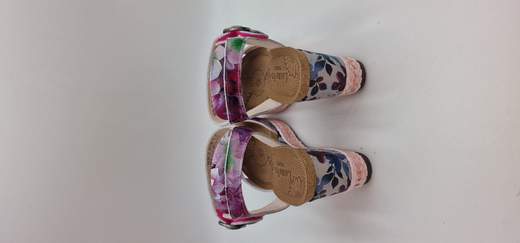 LAURA VITA SANDALO IN PELLE STAMPATA