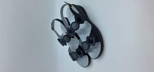 MELLUSO SANDALO IN PELLE E NAPLAK