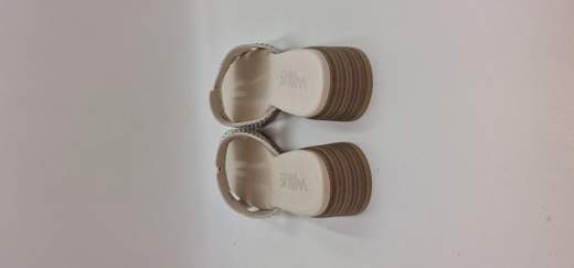 MELLUSO SCALZATO IN CAMOSCIO E STRASS