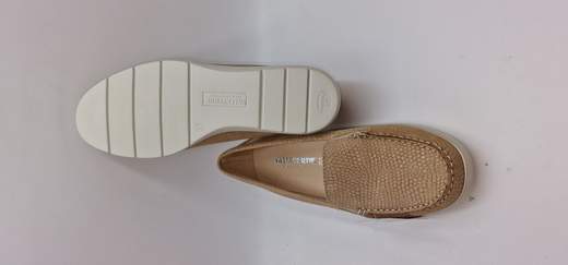 VALLEVERDE MOCASSINO IN CAMOSCIO STAMPATO