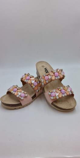 MELLUSO SCALZATO PIETRE E STRASS