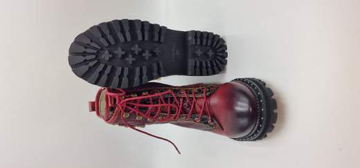 LAURA VITA ANFIBIO IN PELLE E ECOPELLE STAMPATA